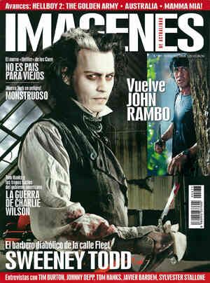 IMAGENES DE ACTUALIDAD magazine side cover Issue 277 February 2008
