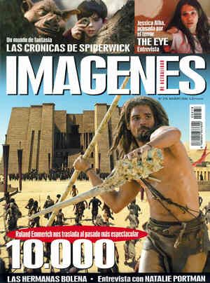 IMAGENES DE ACTUALIDAD magazine side cover Issue 278 March 2008