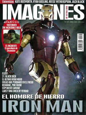 IMAGENES DE ACTUALIDAD magazine side cover Issue 279 April 2008