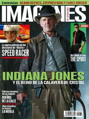 IMAGENES DE ACTUALIDAD magazine side cover Issue 280 May 2008