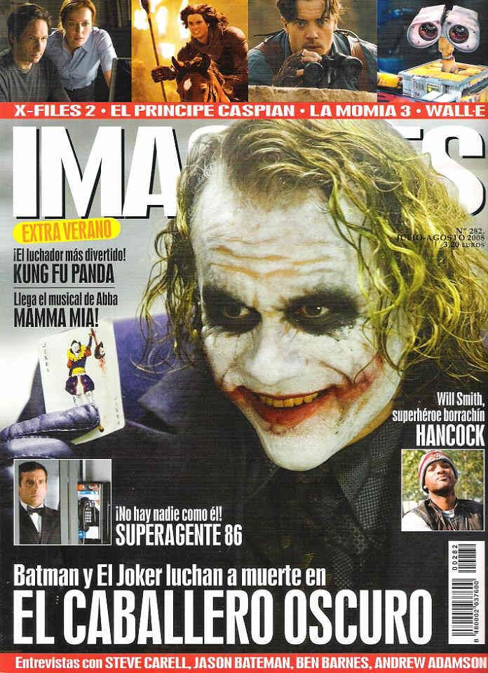IMAGENES DE ACTUALIDAD magazine side cover Issue 282 July/August 2008