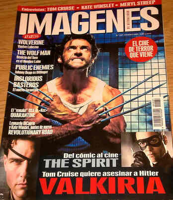 IMAGENES DE ACTUALIDAD magazine side cover Issue 287 January 2009