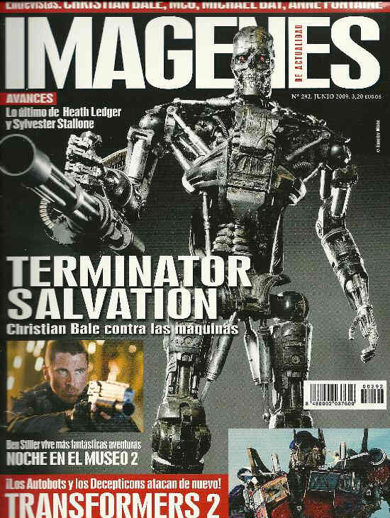 IMAGENES DE ACTUALIDAD magazine side cover Issue 292 June 2009