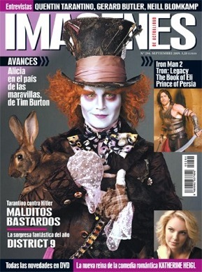 IMAGENES DE ACTUALIDAD magazine side cover Issue 294 September 2009