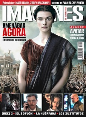 IMAGENES DE ACTUALIDAD magazine side cover Issue 295 October 2009