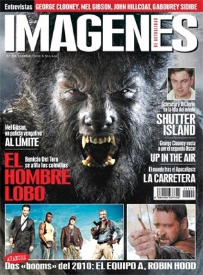 IMAGENES DE ACTUALIDAD magazine side cover Issue 299 February 2010