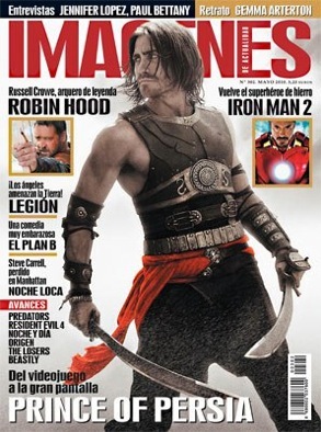 IMAGENES DE ACTUALIDAD magazine side cover Issue 302 May 2010