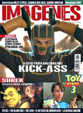IMAGENES DE ACTUALIDAD magazine side cover Issue 303 June 2010