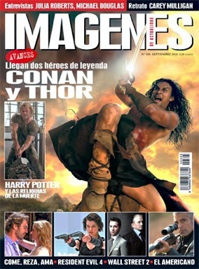 IMAGENES DE ACTUALIDAD magazine side cover Issue 305 September 2010