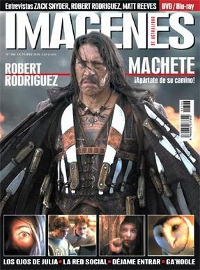 IMAGENES DE ACTUALIDAD magazine side cover Issue 306 October 2010