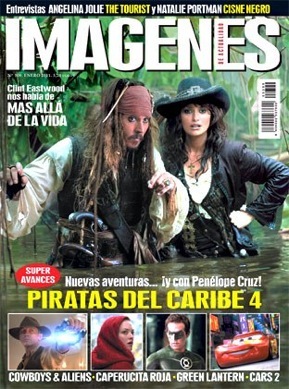 IMAGENES DE ACTUALIDAD magazine side cover Issue 309 January 2011