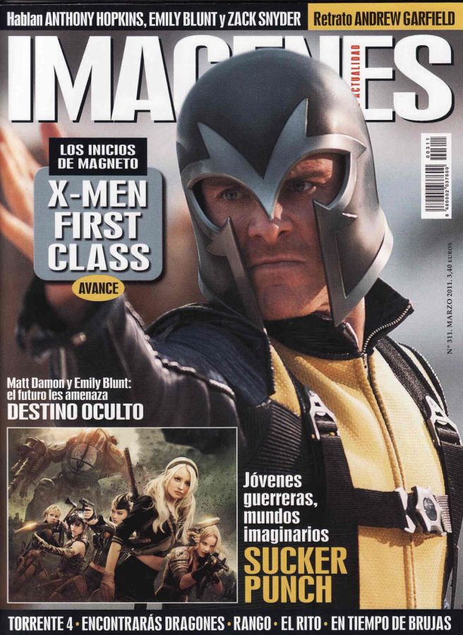 IMAGENES DE ACTUALIDAD magazine side cover Issue 311 March 2011