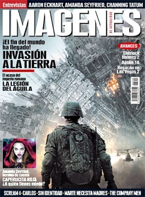 IMAGENES DE ACTUALIDAD magazine side cover Issue 312 April 2011