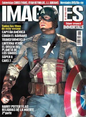 IMAGENES DE ACTUALIDAD magazine side cover Issue 315 July/August 2011