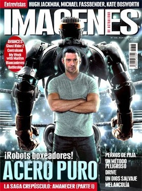 IMAGENES DE ACTUALIDAD magazine side cover Issue 318 November 2011