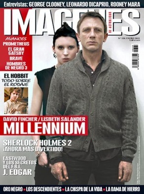 IMAGENES DE ACTUALIDAD magazine side cover Issue 320 January 2012