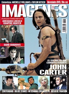 IMAGENES DE ACTUALIDAD magazine side cover Issue 322 March 2012