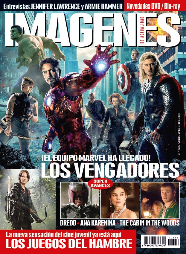 IMAGENES DE ACTUALIDAD magazine side cover Issue 323 April 2012