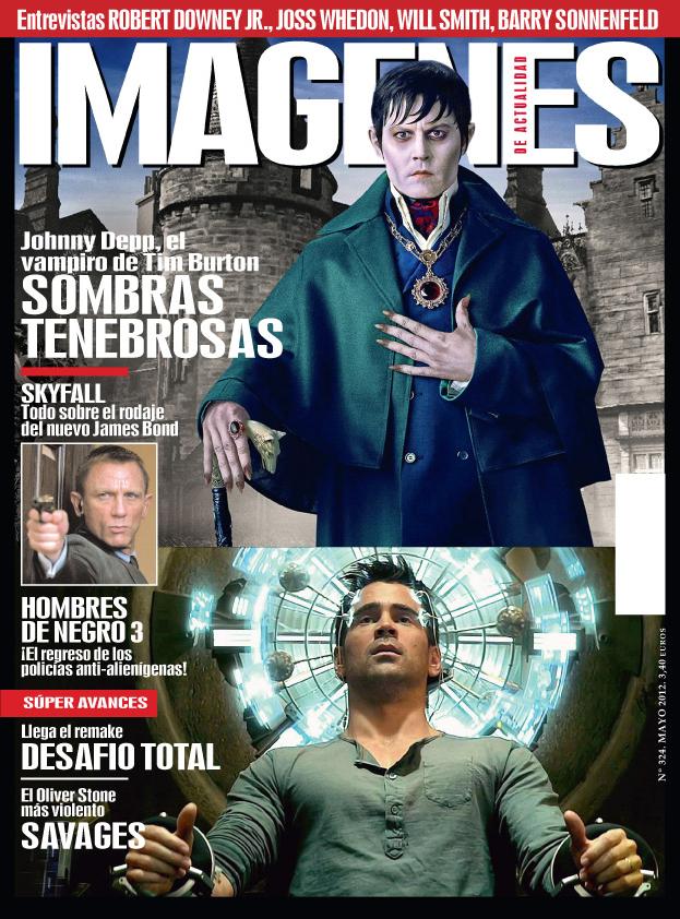 IMAGENES DE ACTUALIDAD magazine side cover Issue 324 May 2012