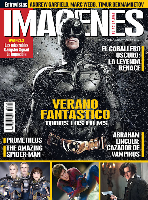 IMAGENES DE ACTUALIDAD magazine side cover Issue 326 July/August 2012