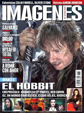 IMAGENES DE ACTUALIDAD magazine side cover Issue 327 September 2012