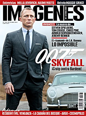 IMAGENES DE ACTUALIDAD magazine side cover Issue 328 October 2012