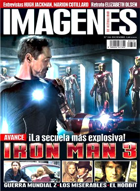 IMAGENES DE ACTUALIDAD magazine side cover Issue 330 December 2012