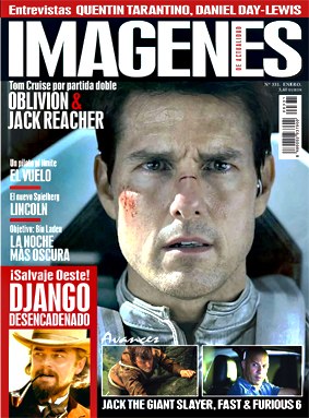 IMAGENES DE ACTUALIDAD magazine side cover Issue 331 January 2013