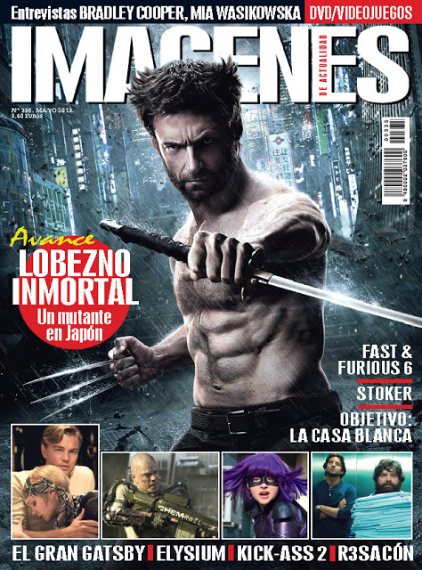 IMAGENES DE ACTUALIDAD magazine side cover Issue 335 May 2013