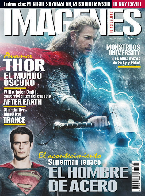 IMAGENES DE ACTUALIDAD magazine side cover Issue 336 June 2013