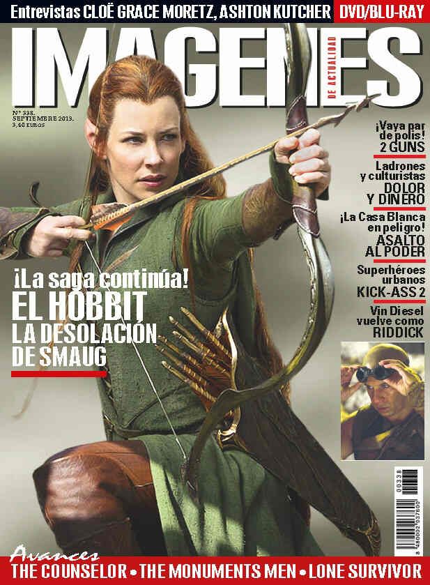 IMAGENES DE ACTUALIDAD magazine side cover Issue 338 September 2013