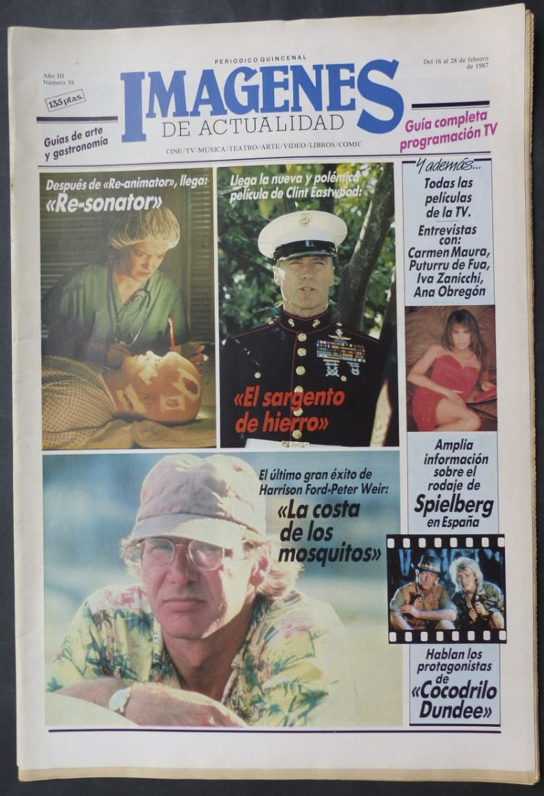 IMAGENES DE ACTUALIDAD magazine side cover Issue 39  