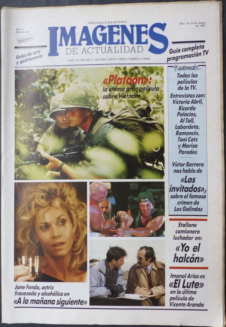 IMAGENES DE ACTUALIDAD magazine side cover Issue 40  