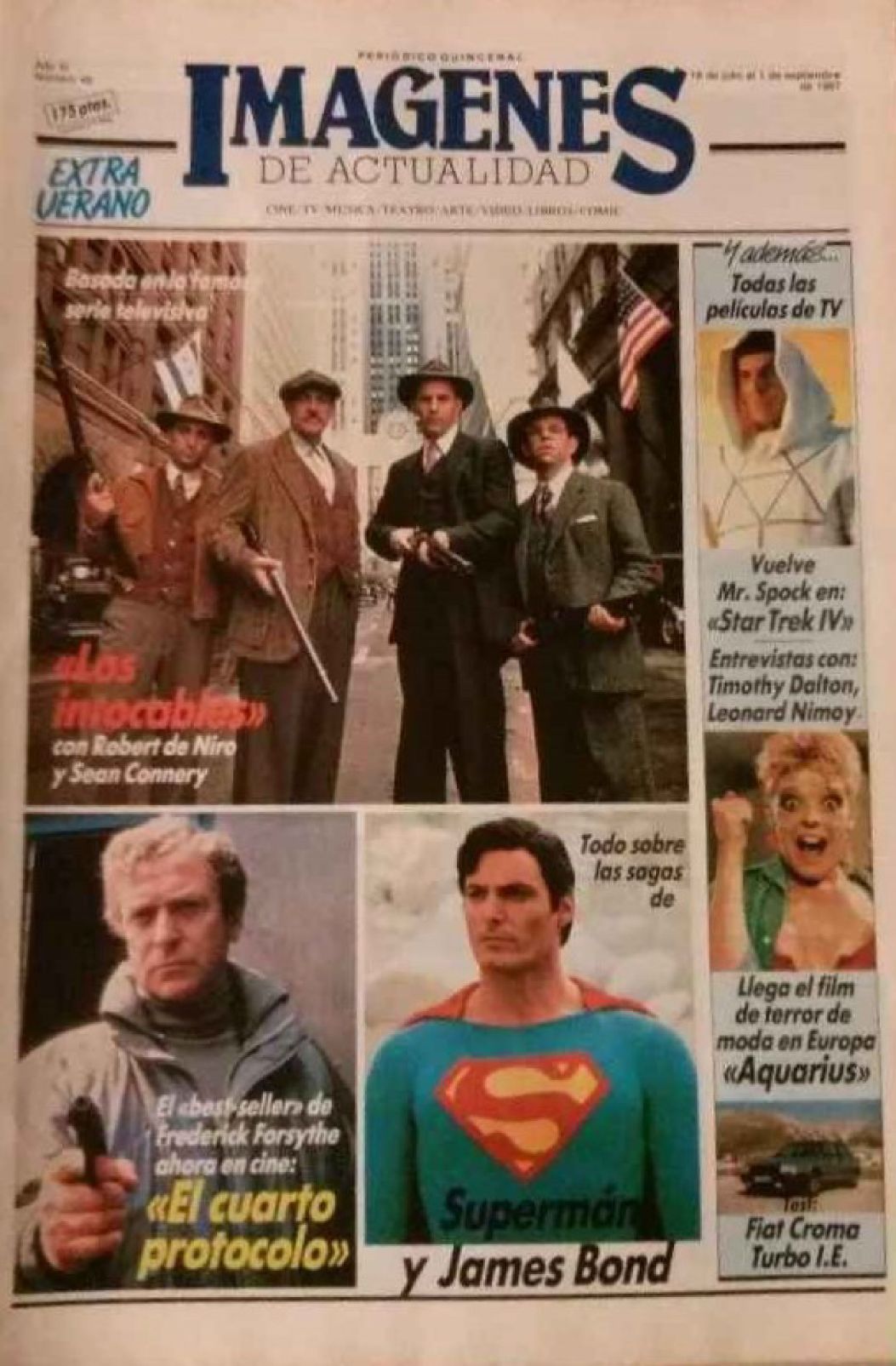 IMAGENES DE ACTUALIDAD magazine side cover Issue 49  