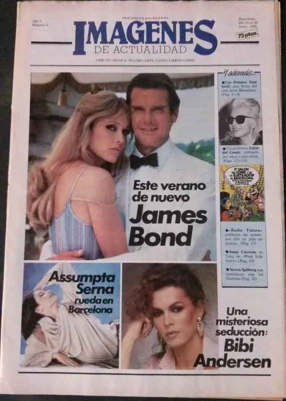 IMAGENES DE ACTUALIDAD magazine cover Issue 5  1985