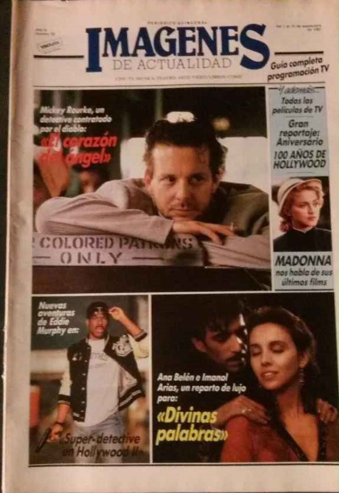 IMAGENES DE ACTUALIDAD magazine side cover Issue 50  