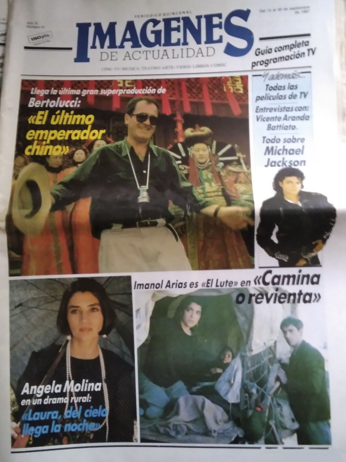 IMAGENES DE ACTUALIDAD magazine side cover Issue 51  