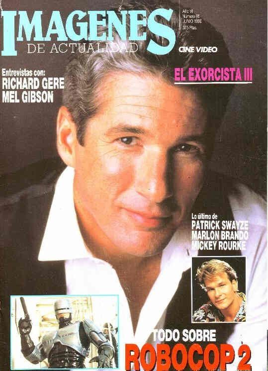 IMAGENES DE ACTUALIDAD magazine side cover Issue 83 June 1990