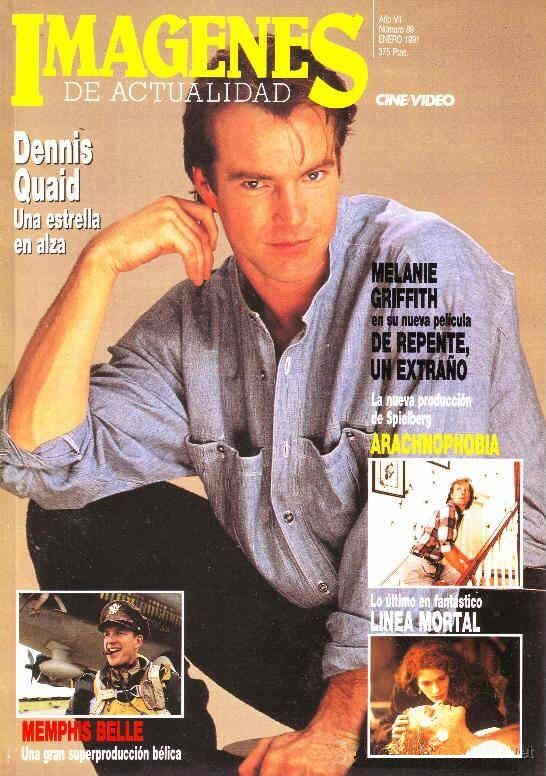 IMAGENES DE ACTUALIDAD magazine side cover Issue 89 January 1991