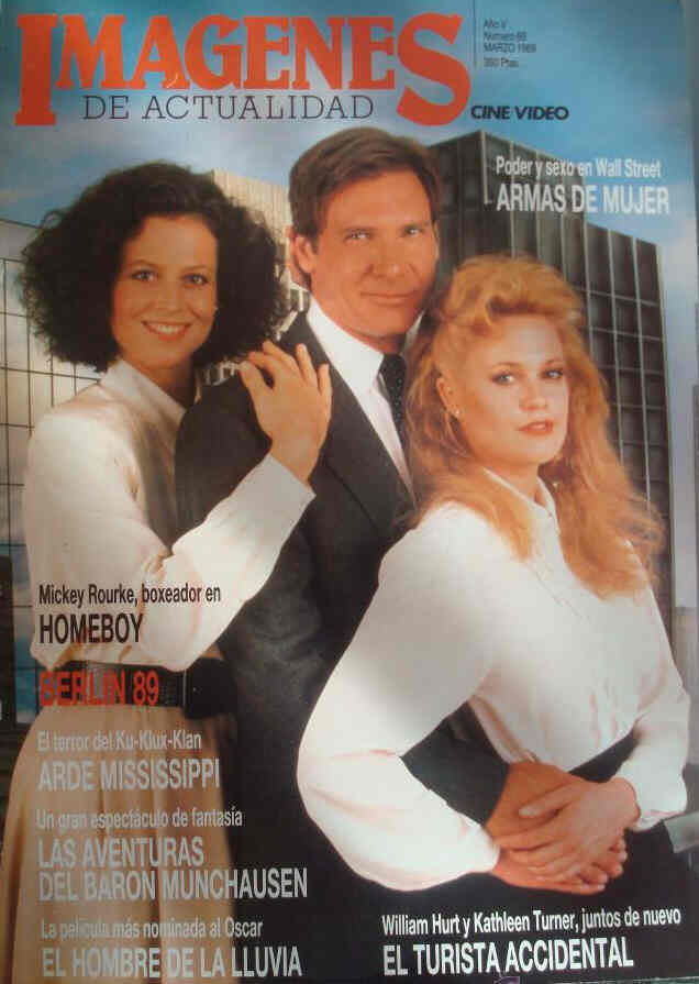 IMAGENES DE ACTUALIDAD magazine side cover Issue 69 March 1989