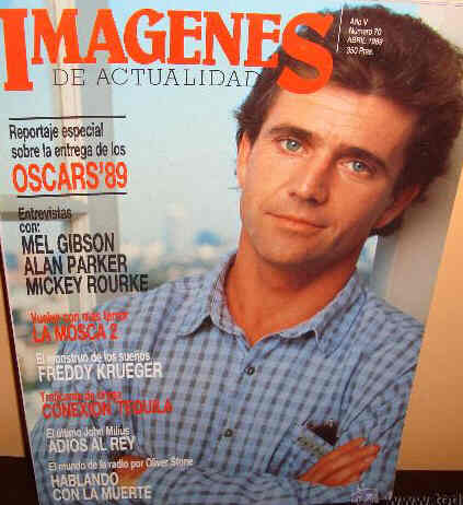IMAGENES DE ACTUALIDAD magazine side cover Issue 70 April 1989