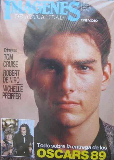 IMAGENES DE ACTUALIDAD magazine side cover Issue 81 April 1990