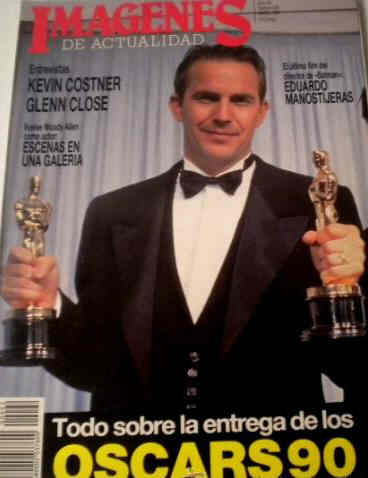 IMAGENES DE ACTUALIDAD magazine side cover Issue 92 April 1991