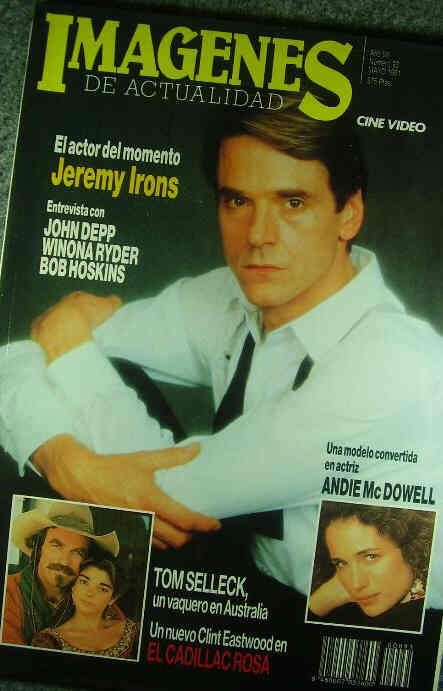 IMAGENES DE ACTUALIDAD magazine cover Issue 93 May 1991