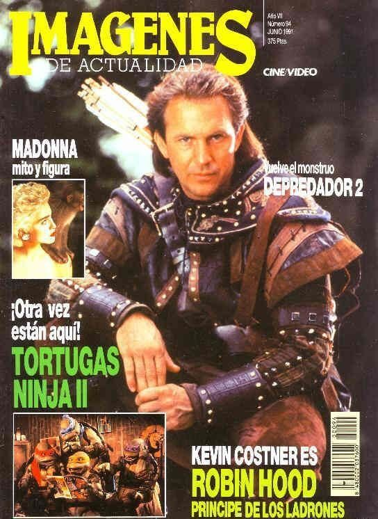 IMAGENES DE ACTUALIDAD magazine side cover Issue 94 June 1991