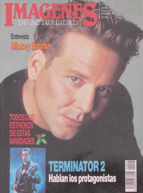 IMAGENES DE ACTUALIDAD magazine side cover Issue 99 December 1991
