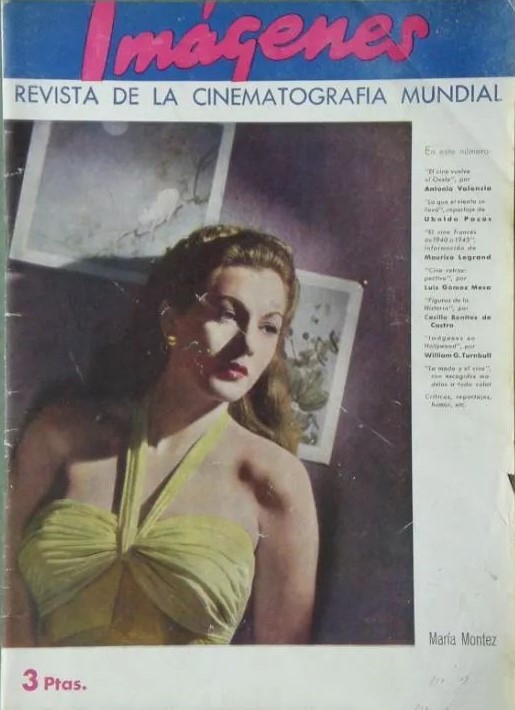 IMAGENES magazine side cover Issue 2  May 1945