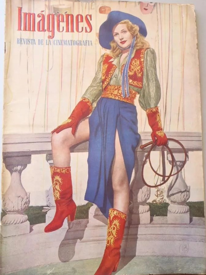 IMAGENES magazine side cover Issue 18  October 1946