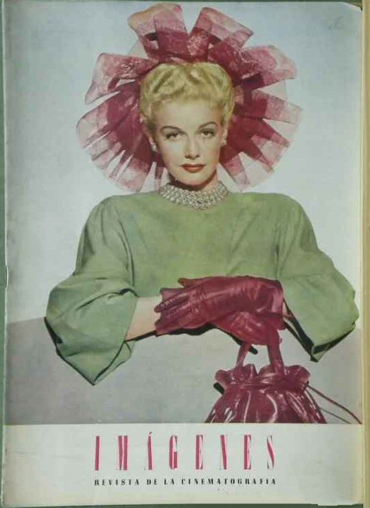 IMAGENES magazine side cover Issue 36  May 1948