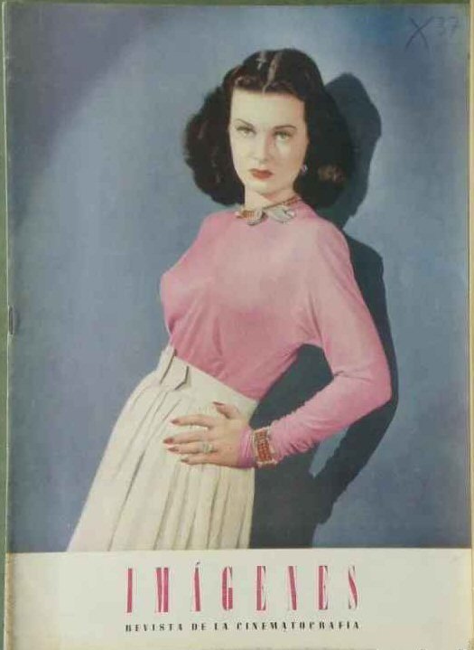 IMAGENES magazine side cover Issue 37  June 1948